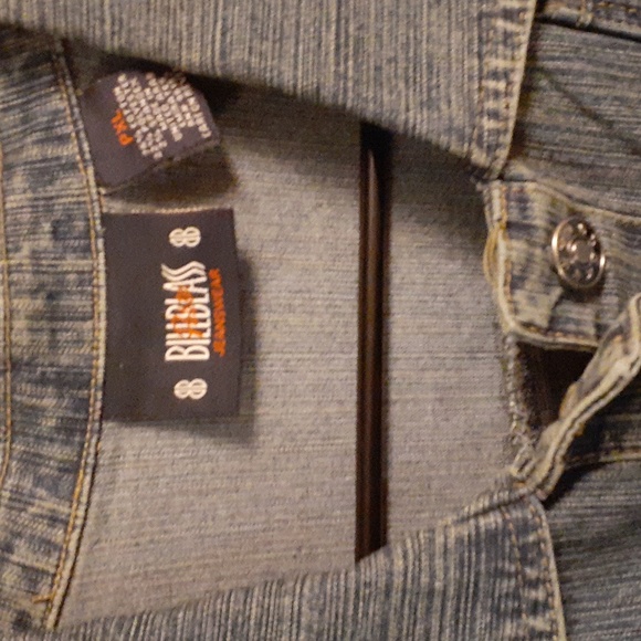 For sale vintage! Bill blass denim jacket size pxl - Picture 3 of 5